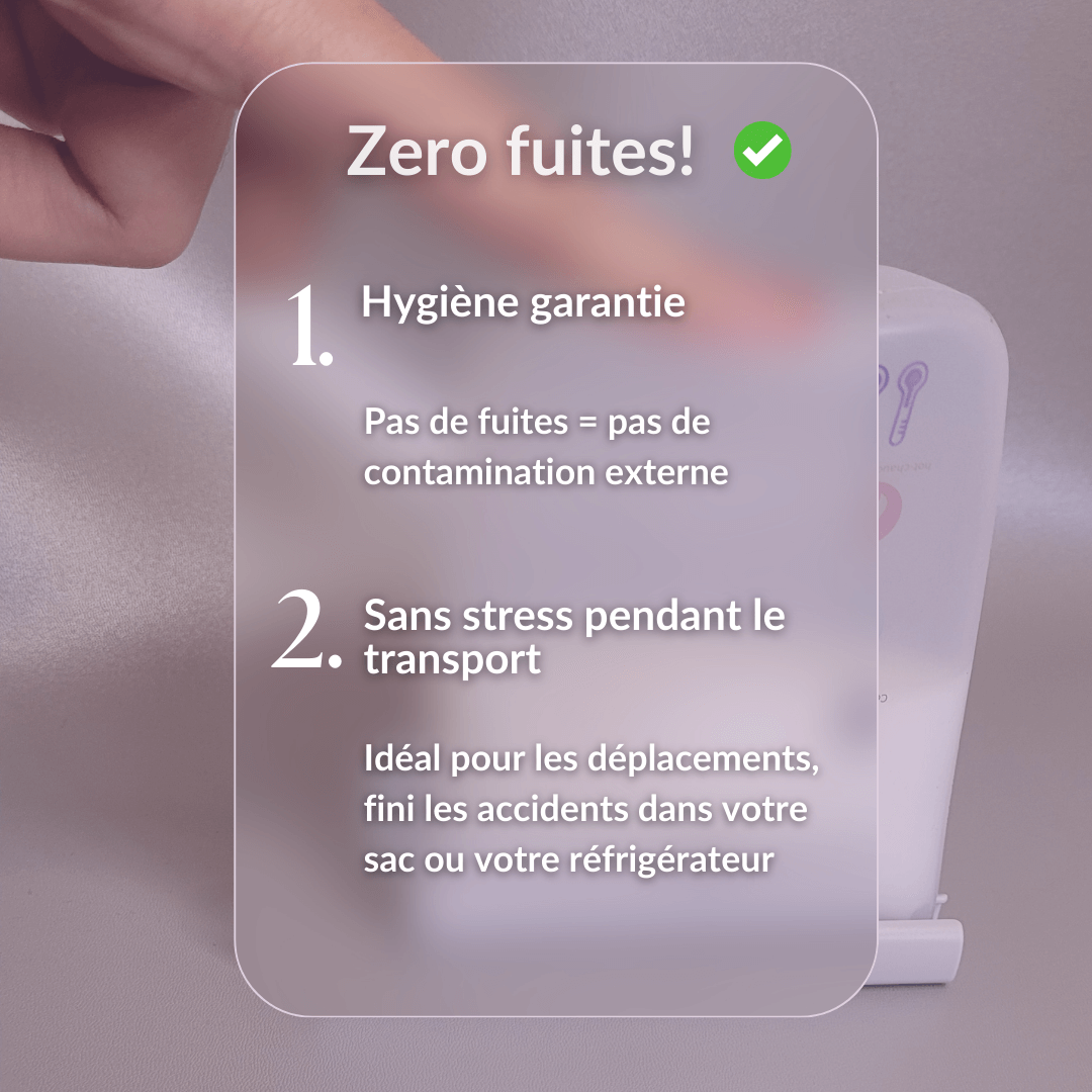 Sachets de conservation du lait maternel ConfortBag