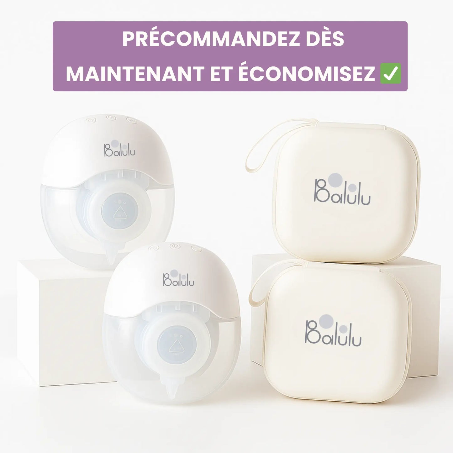 Tire-lait portable FinConfort PRO