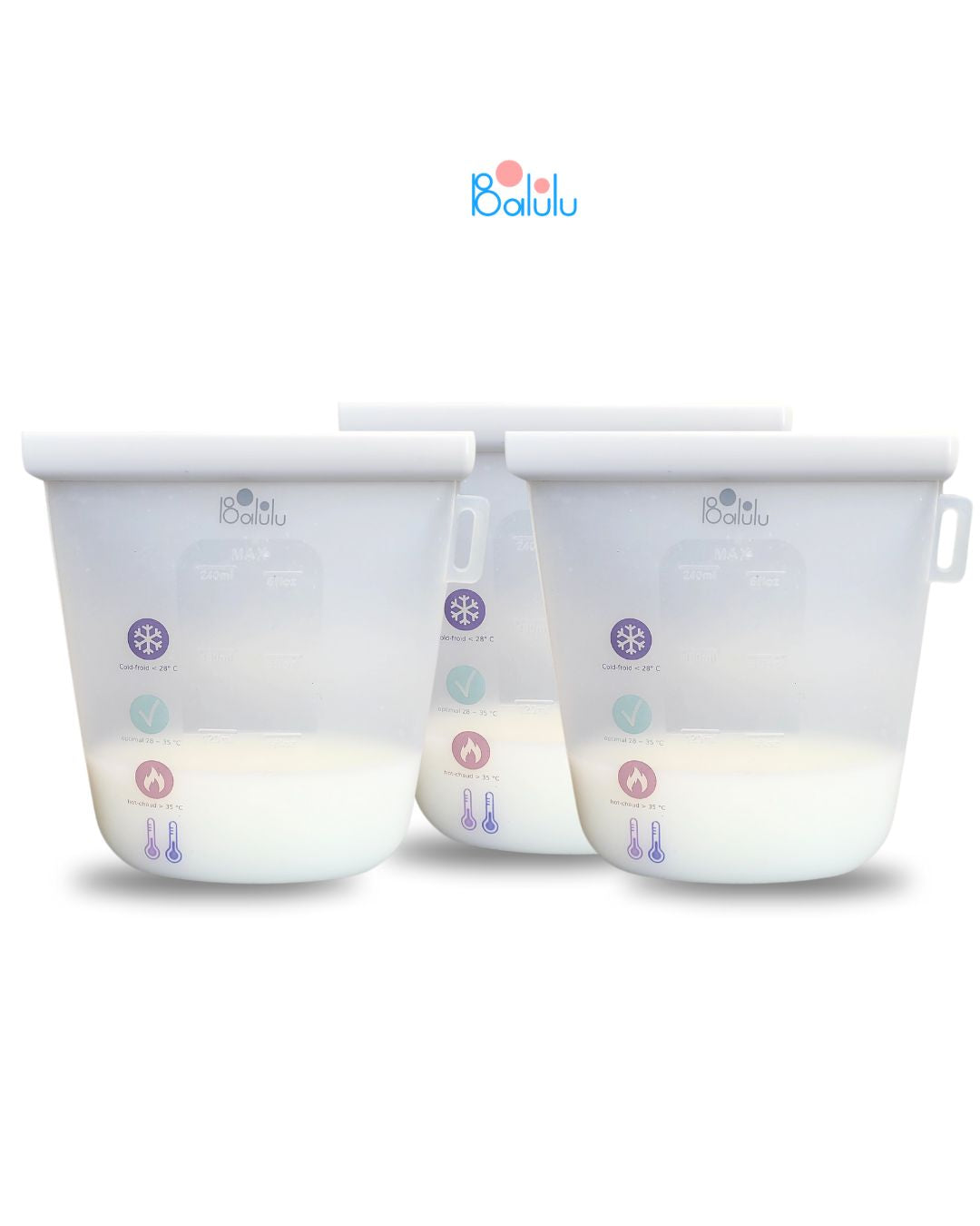 Sachets de conservation du lait maternel ConfortBag