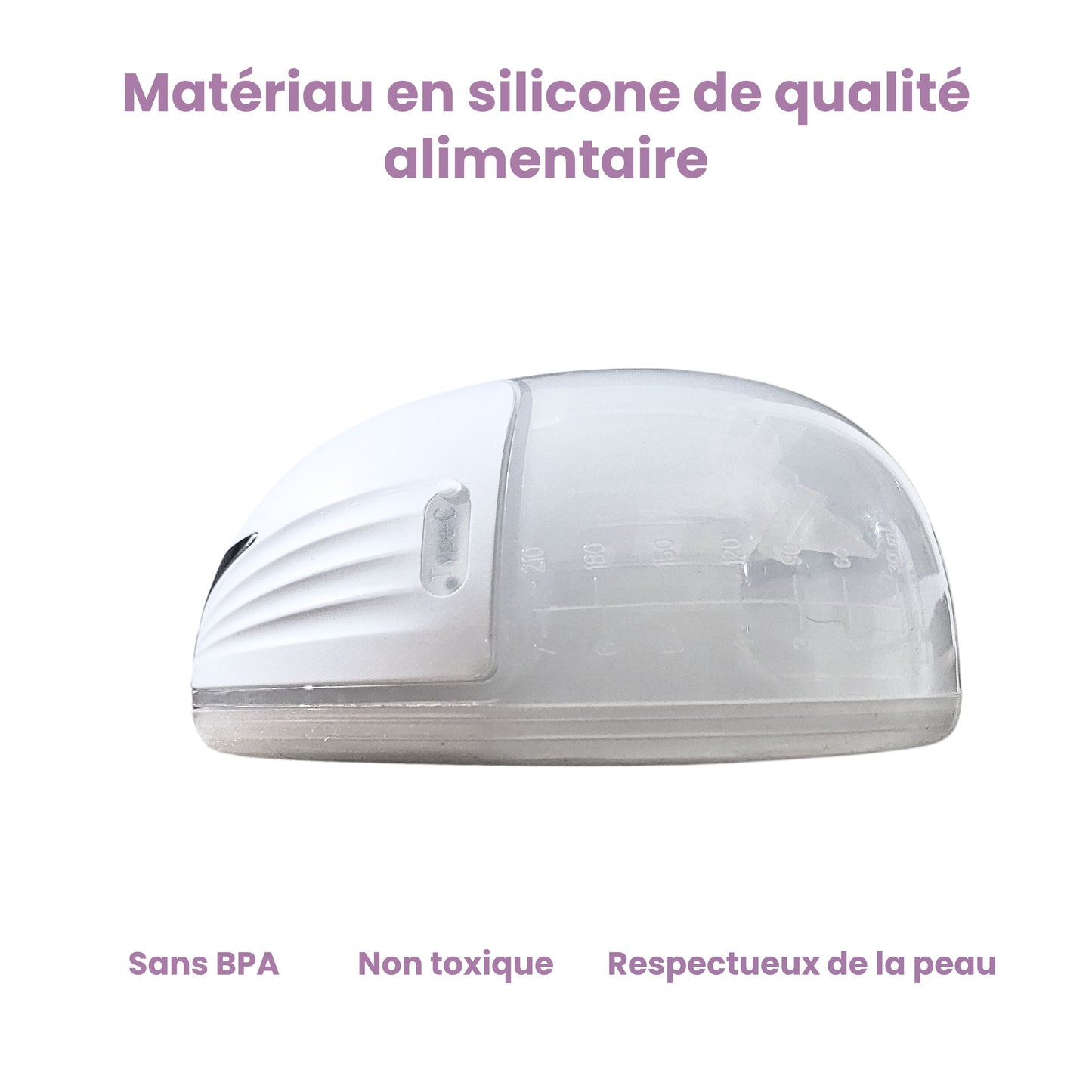 Tire-lait portable de qualité hospitalière FinConfort PRO