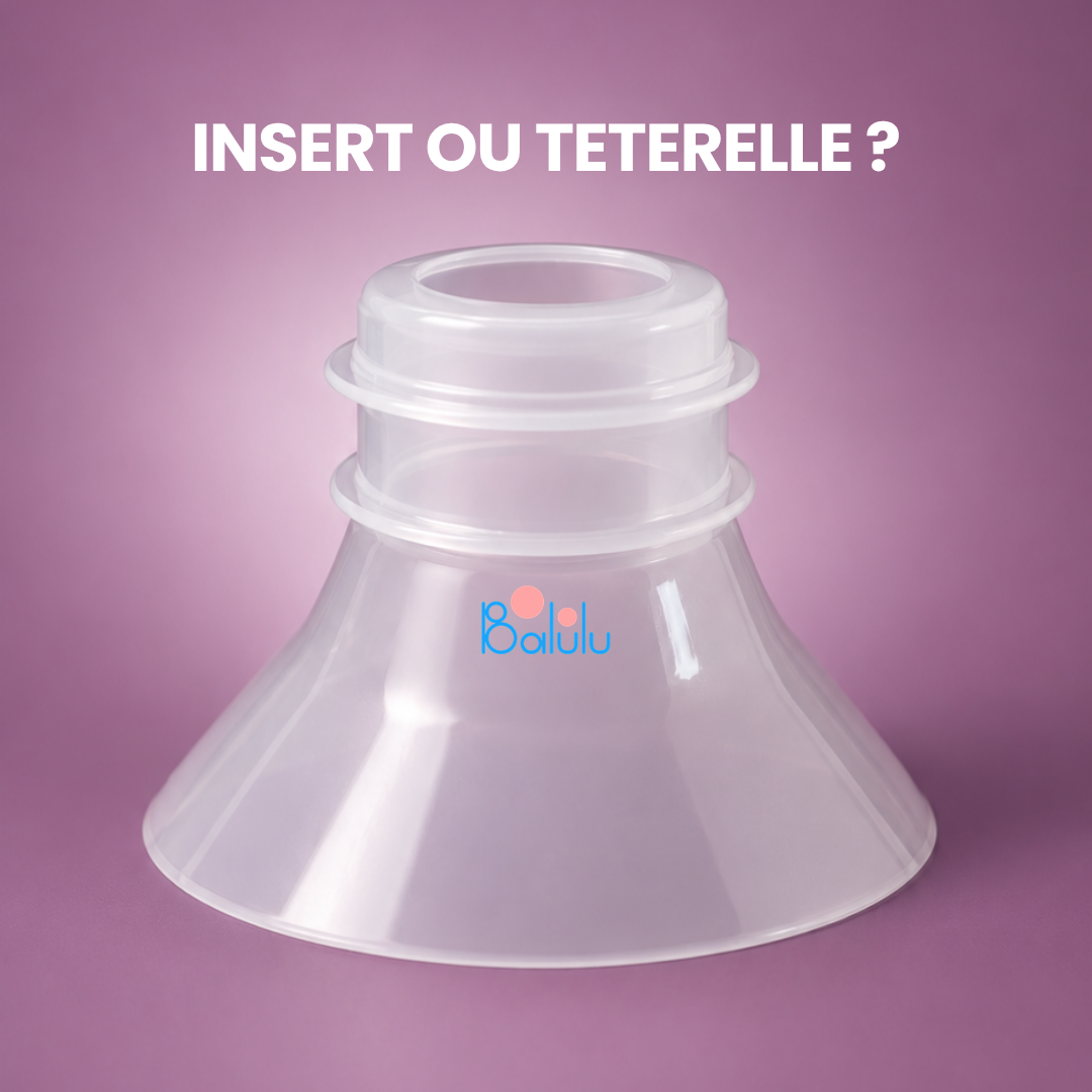 Insert ou téterelle tire-lait : quelle différence ?