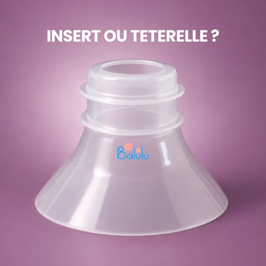 Insert ou téterelle tire-lait : quelle différence ?