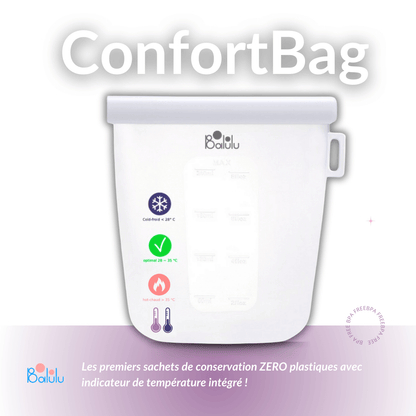 Sachets de conservation du lait maternel ConfortBag