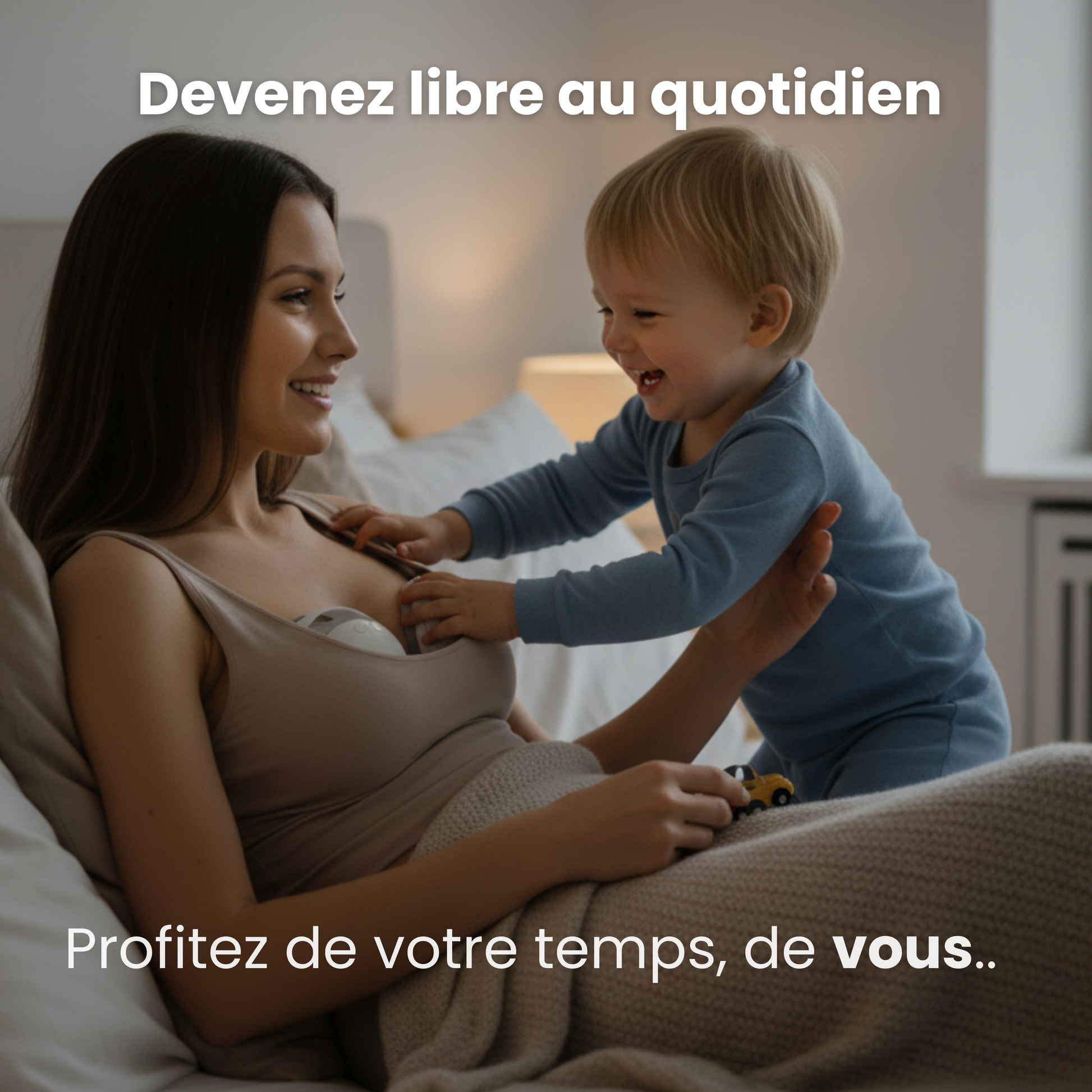 Tire-lait portable mains libres puissant FinConfort PRO Balulu