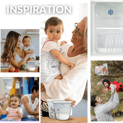 Sachets de conservation du lait maternel ConfortBag