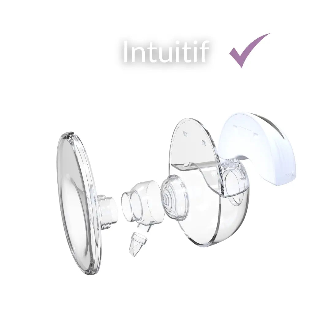 Replacement reservoir – FinConfort Pro breast pump