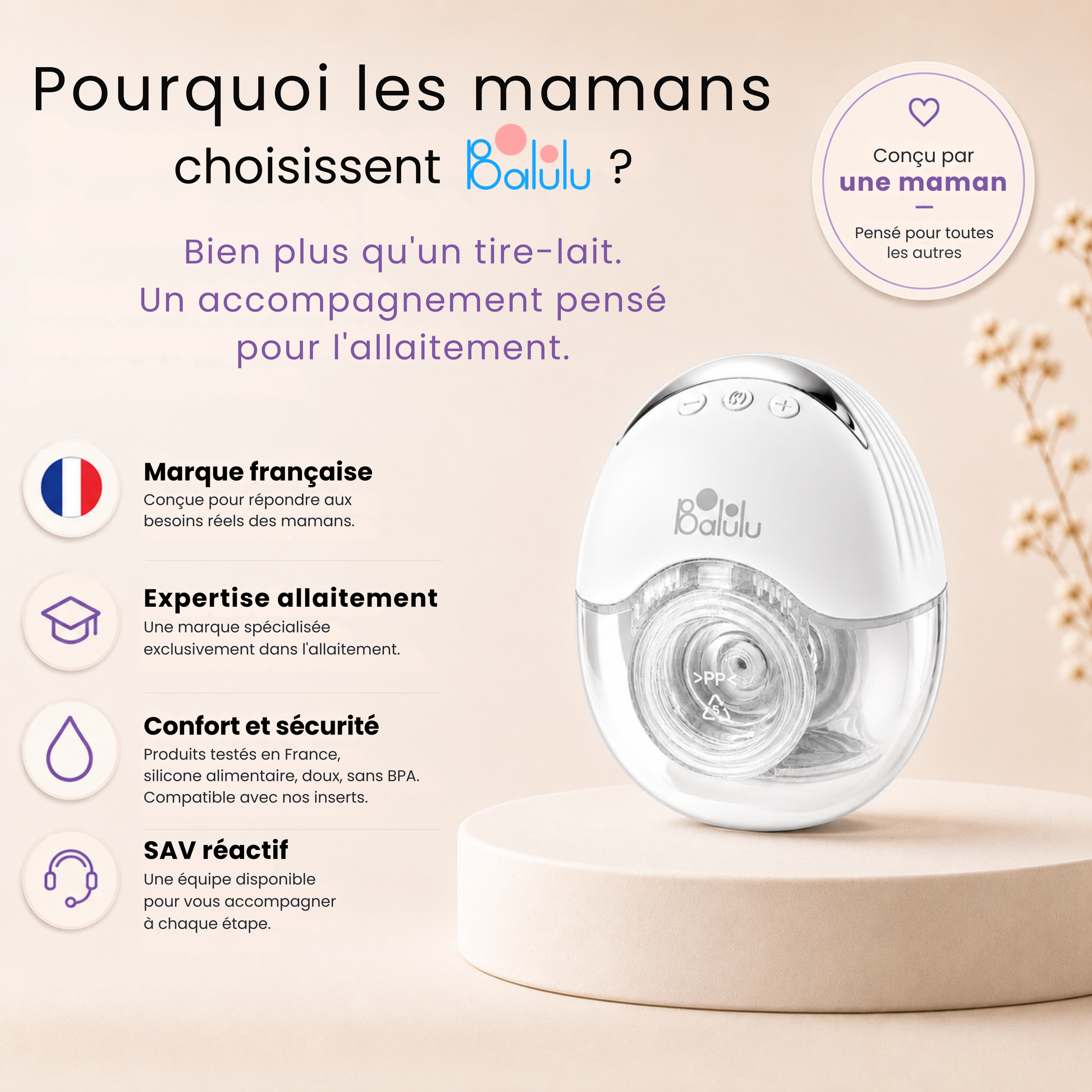 FinConfort PRO Hospital Grade Portable Breast Pump