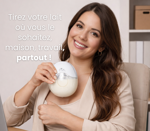 Tire-lait portable mains libres puissant FinConfort PRO Balulu