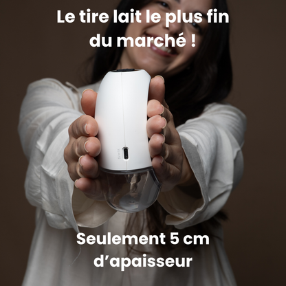 Tire-lait portable ultra fin et silencieux FinConfort