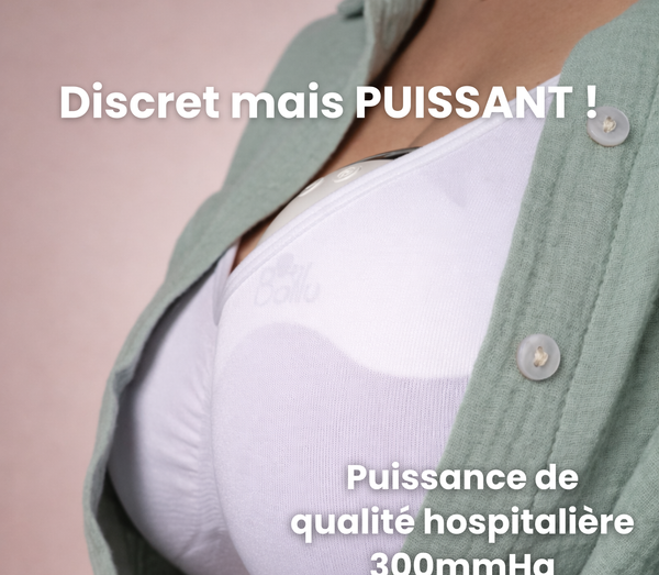 Tire-lait portable mains libres puissant FinConfort PRO Balulu