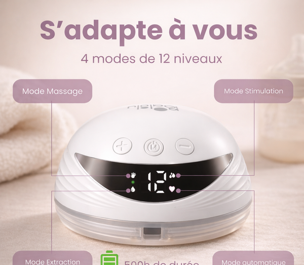 Tire-lait portable mains libres puissant FinConfort PRO Balulu
