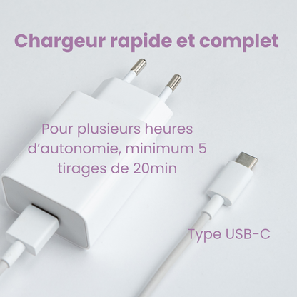 Tire-lait portable ultra fin et silencieux FinConfort