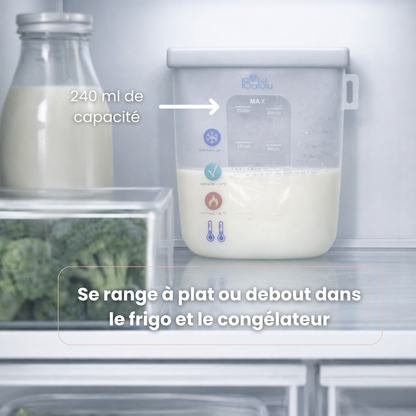 Kit Allaitement Confort+ complet avec 2 tire-laits, inserts et sachets de conservation