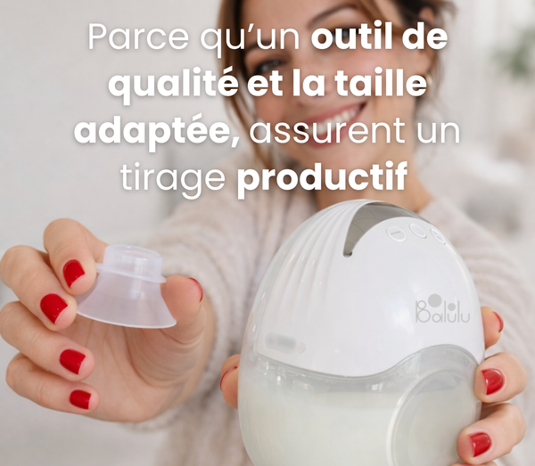 Tire-lait portable mains libres puissant FinConfort PRO Balulu