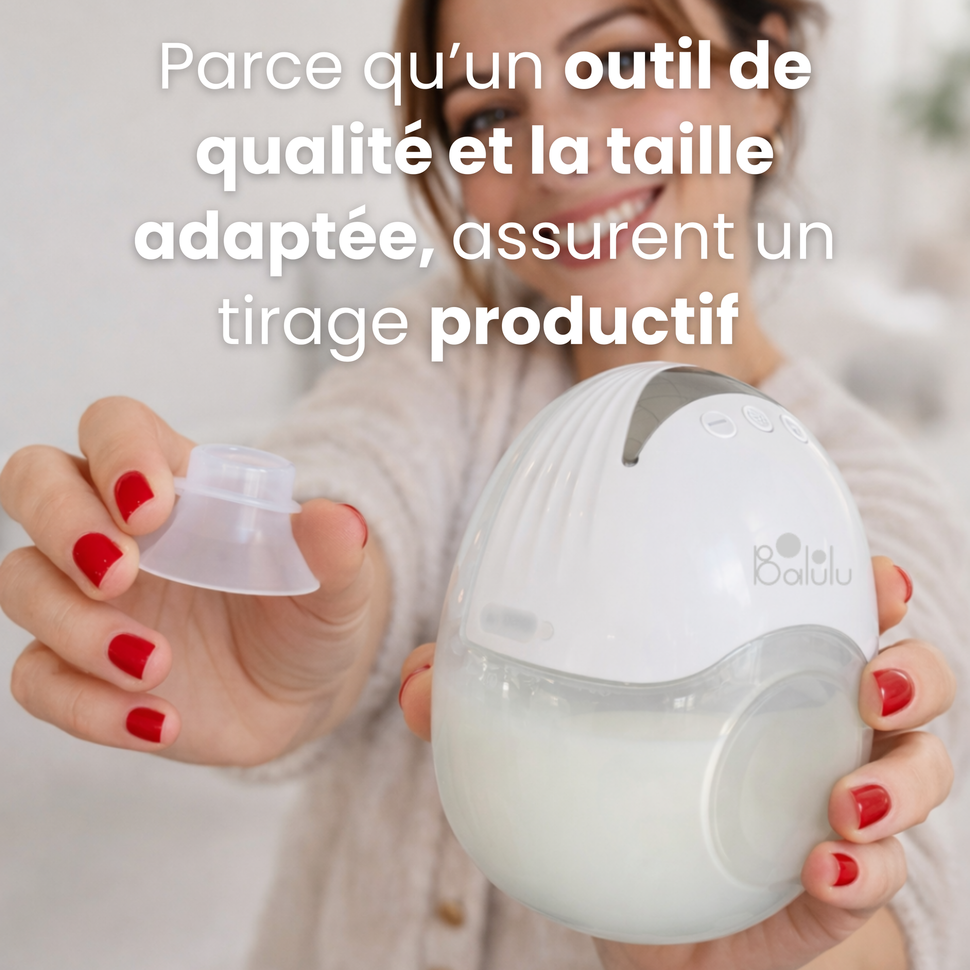 Tire-lait portable mains libres puissant FinConfort PRO Balulu