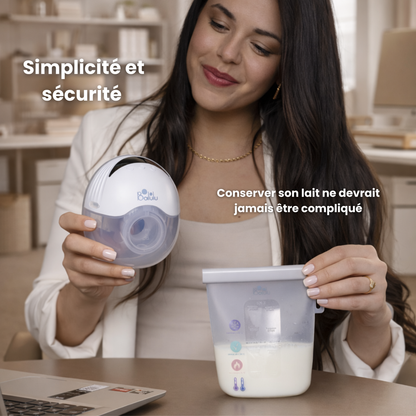 Kit Allaitement Confort+ complet avec 2 tire-laits, inserts et sachets de conservation