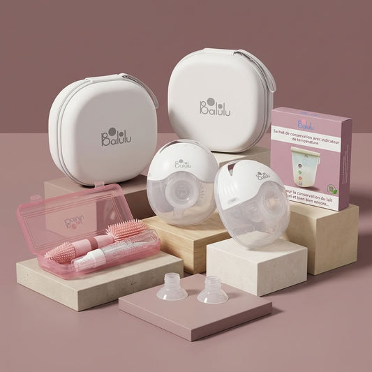 Kit Allaitement Confort+ complet avec 2 tire-laits, inserts et sachets de conservation