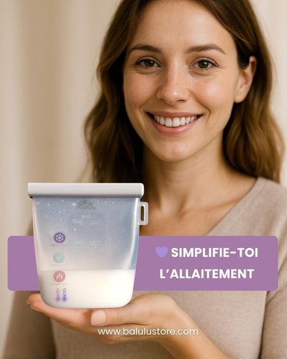 Sachets de conservation du lait maternel ConfortBag